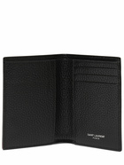 SAINT LAURENT - Tiny Cassandre Leather Card Wallet