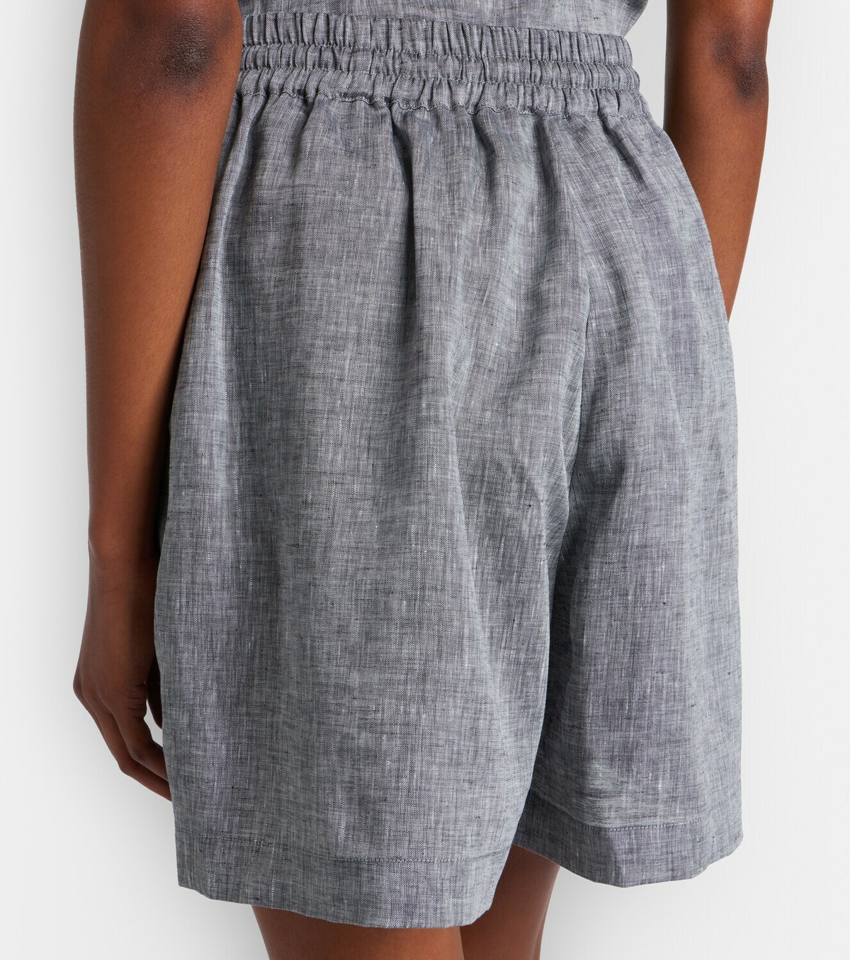 Asceno Boston linen shorts