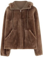 Blancha Shearling Reversible Jacket