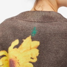 JW Anderson Women's Printed Vest in Dark Brown