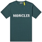 Moncler Men's Genius x Fragment Logo T-Shirt in Green