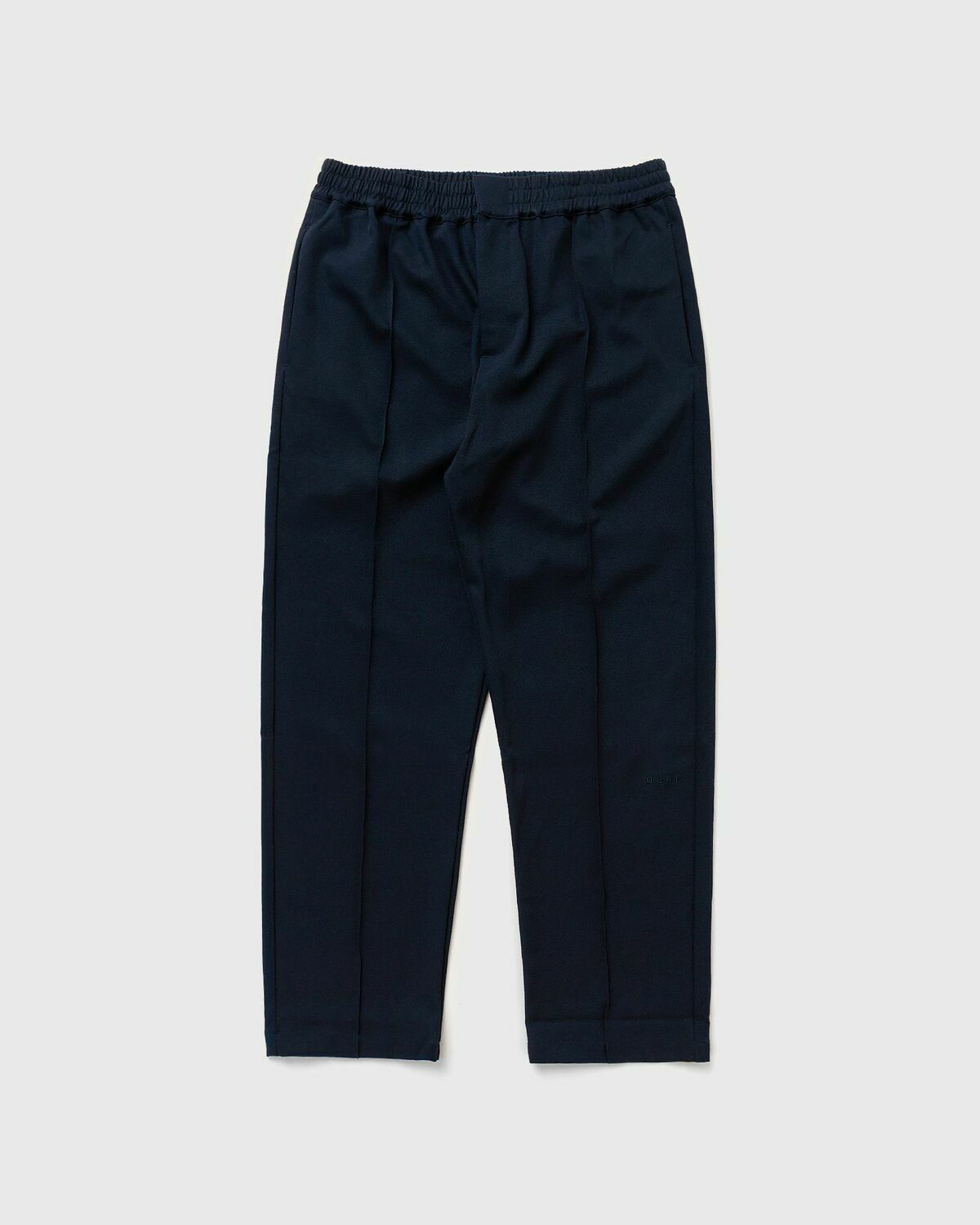 ølåf Pintuck Trouser Blue Casual Pants OLAF HUSSEIN
