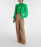 Manolo Blahnik Quantapla suede pumps