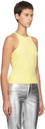 Staud Yellow Ayana Tank Top