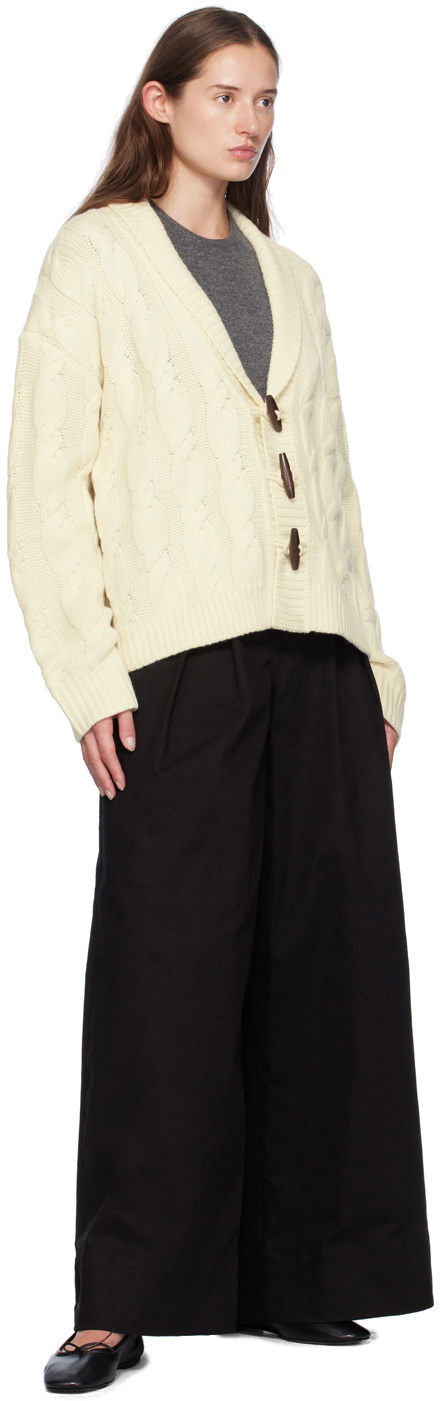 The Garment Off-White Como Cable Cardigan