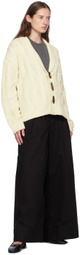 The Garment Off-White Como Cable Cardigan