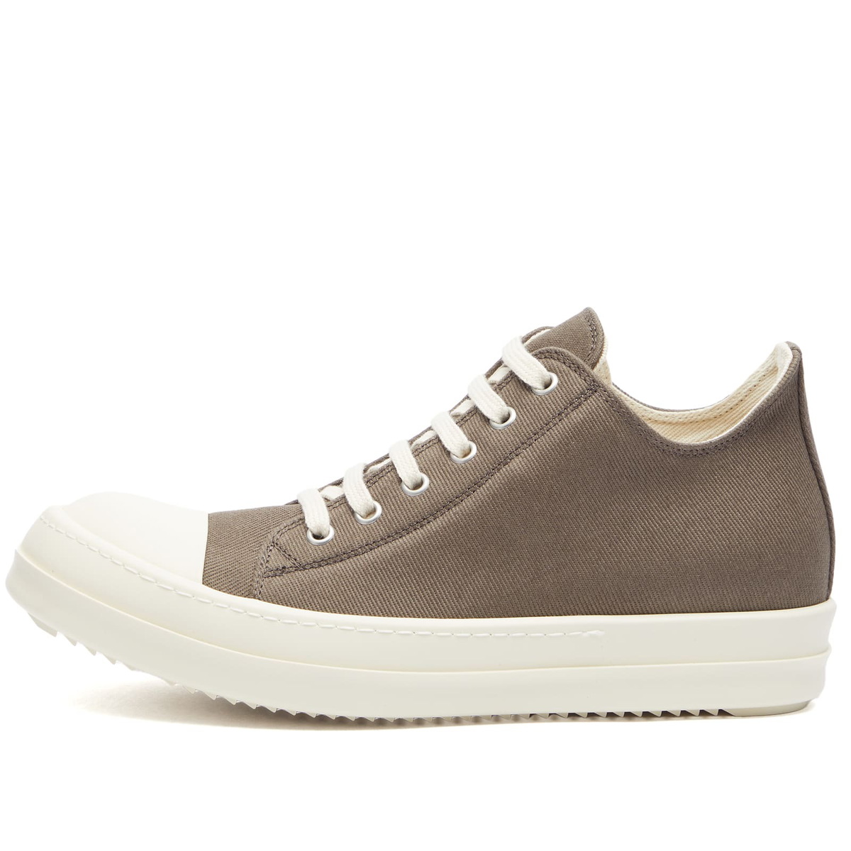 Rick Owens DRKSHDW Women's Low Top Sneakers in Milk