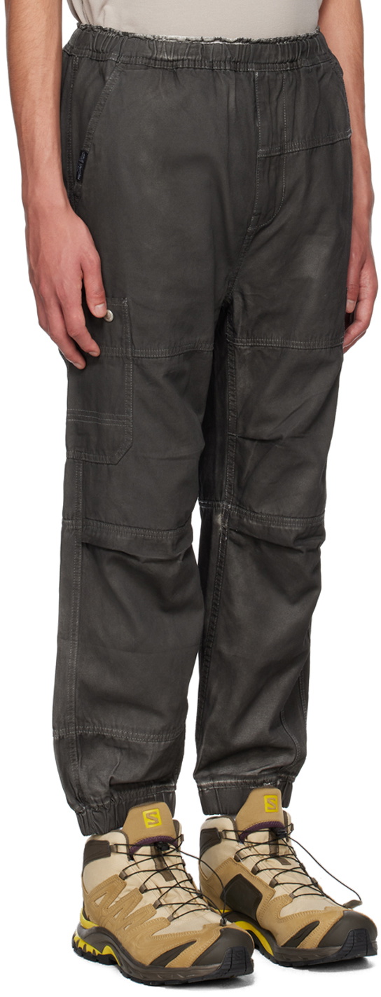 Izzue Gray Spray Cargo Pants