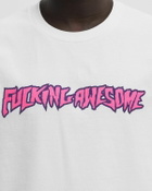 Fucking Awesome 2025 Stamp Logo Short Sleeve Tee White Mens Shortsleefe