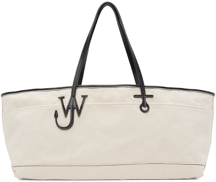 Photo: JW Anderson Off-White Stretch Anchor Canvas Tote