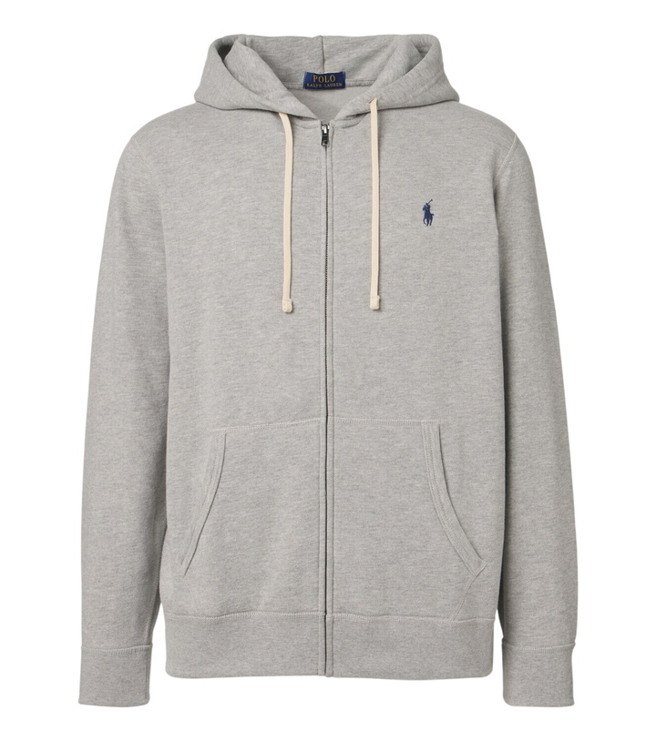 Photo: Polo Ralph Lauren Pony cotton-blend fleece zip-up hoodie