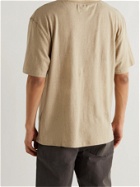 Satta - Enzyme-Washed Slub Cotton T-Shirt - Neutrals - S
