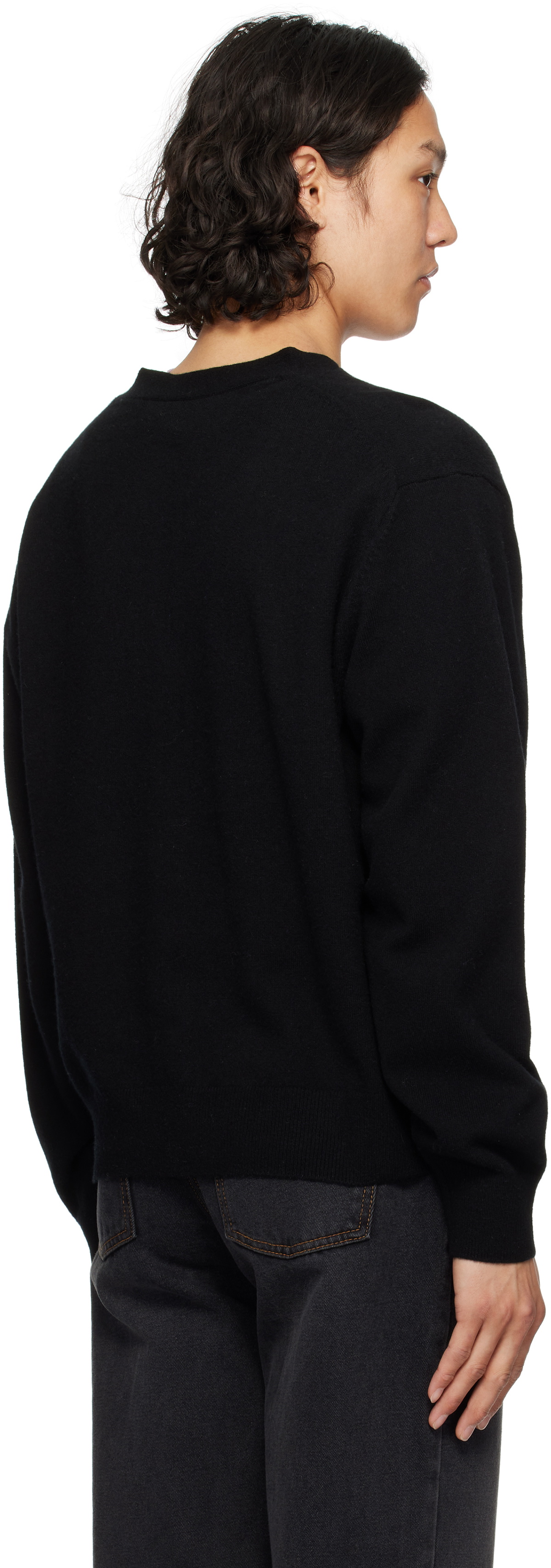 ADER error Black Sig; TRS Tag 01 Cardigan