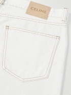 CELINE - Wide-Leg Jeans - White