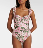 Agua by Agua Bendita Ajonjoli floral swimsuit