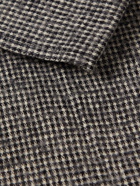 Officine Générale - Judas Camp-Collar Houndstooth Cotton and Wool-Blend Tweed Jacket - Gray