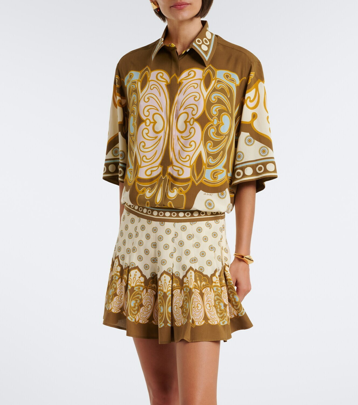 La DoubleJ Club printed shirt