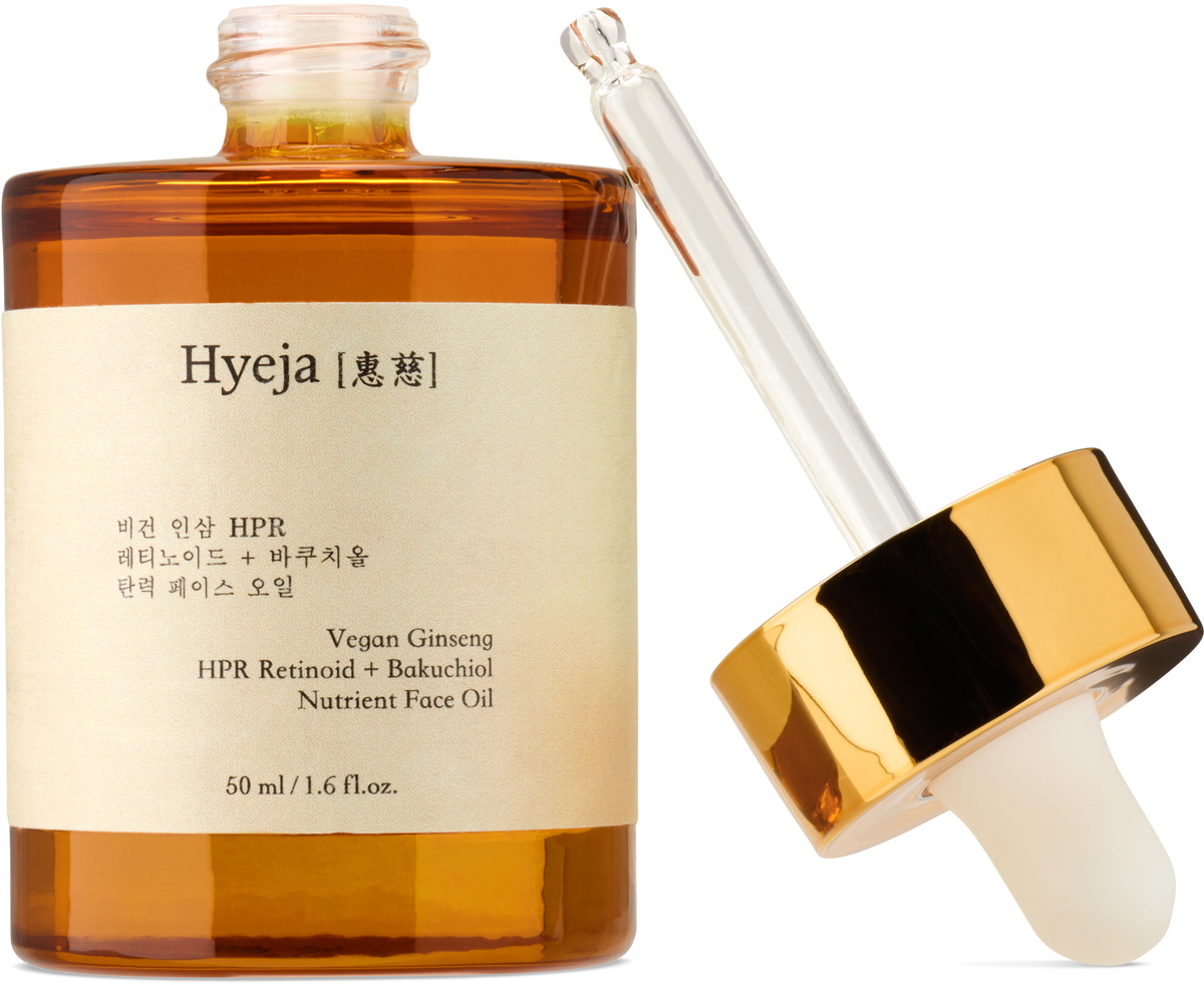 HYEJA Ginseng HPR Retinoid & Bakuchiol Nutrient Face Oil, 50 mL