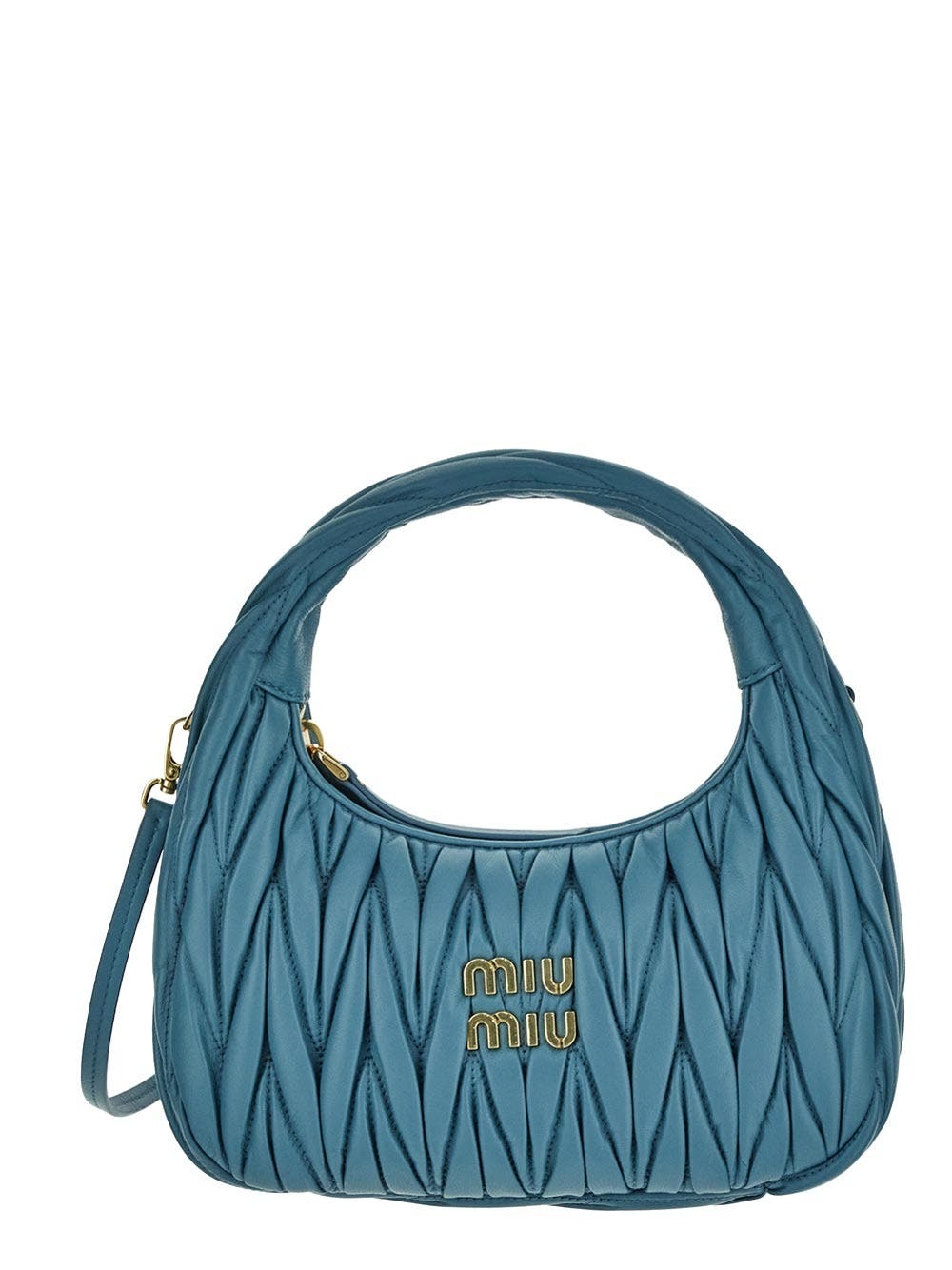 【MIU MIU】WANDER HOBO BAG Miu Miu Wander Matelasse Suede Hobo Bag - Bergdorf Goodman