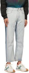 Loewe Blue Paula's Ibiza Colorblocked Jeans