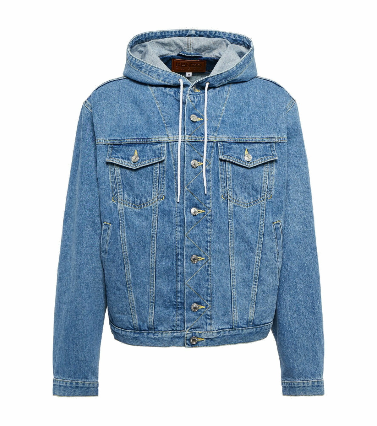 Kenzo Navy Water Repellent Hooded Jacket