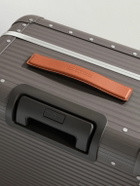 FPM Milano - Bank Spinner 68cm Leather-Trimmed Aluminium Spinner Suitcase
