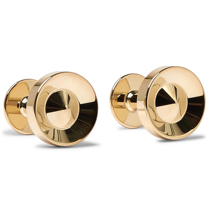 Photo: Alice Made This - Alvar Gold-Plated Cufflinks - Gold