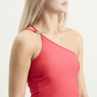 Coperni Women's C-LOGO ONE SHOULDER DRESS in Red