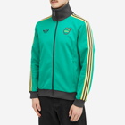 Adidas Men's Jamaica JFF Track Top in Court Green