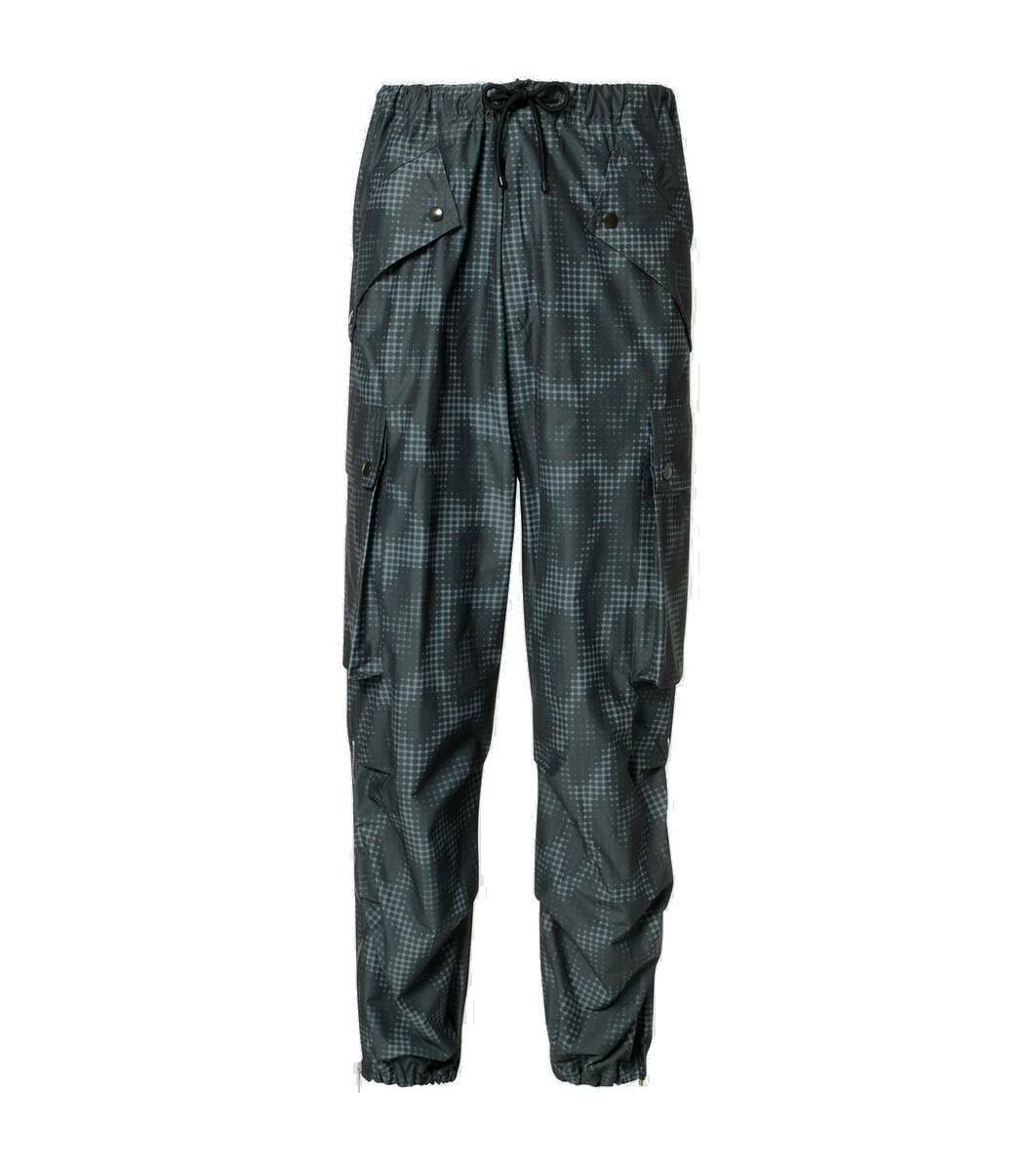 Dries Van Noten Printed cotton cargo pants Dries Van Noten