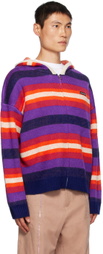 BLUEMARBLE Multicolor Zipped Hoodie