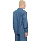 A.P.C. Blue 'Surchemise' Denim Shirt