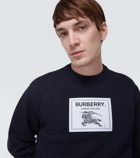 Burberry - Equestrian Knight cotton sweatshirt