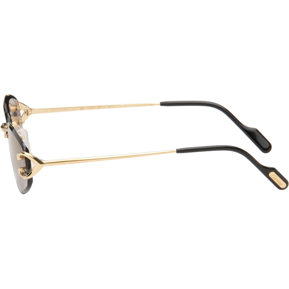 Cartier Gold 'Classic C de Cartier' Sunglasses