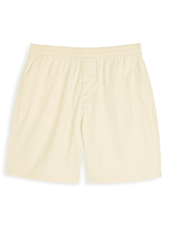 Photo: Axel Arigato Embroidered Cotton-poplin Shorts Beige