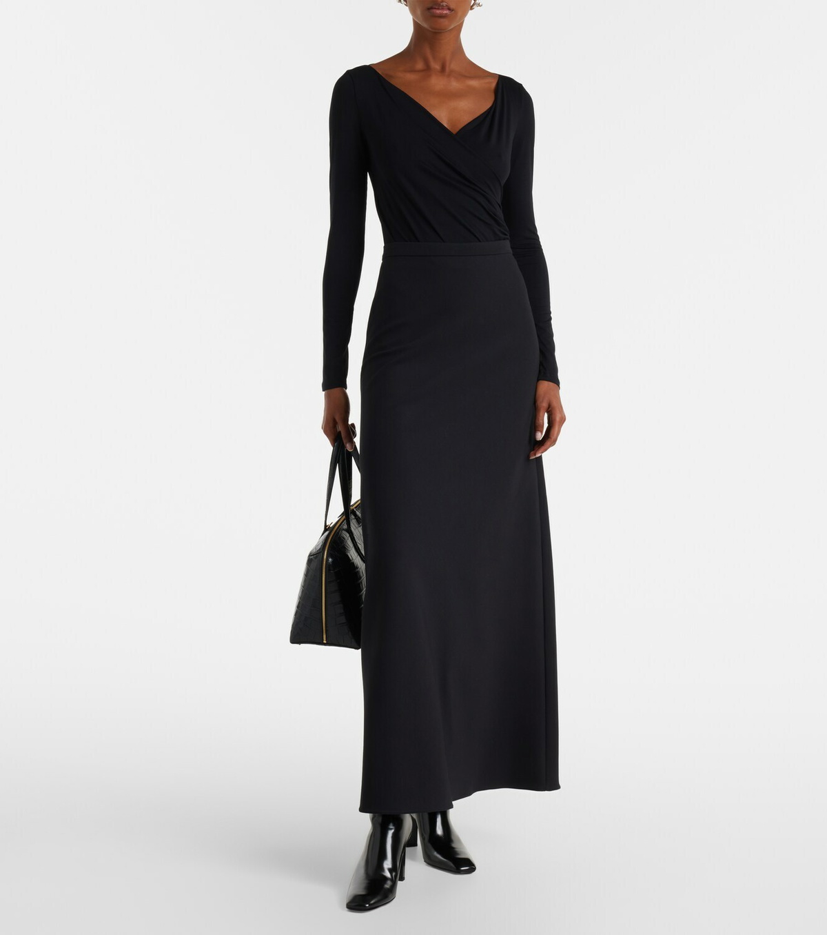 Max Mara Cicaldi wrap bodysuit