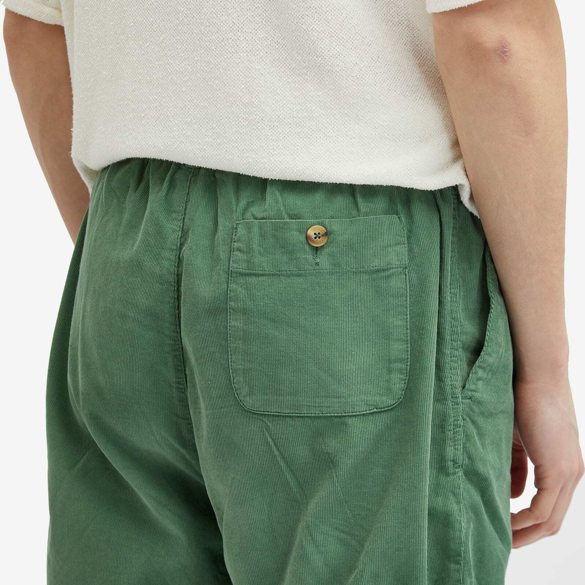 Kestin Men's Inverness Shorts in Fern Needle Cord