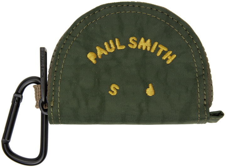 Photo: PS by Paul Smith Green Happy Clip Pouch