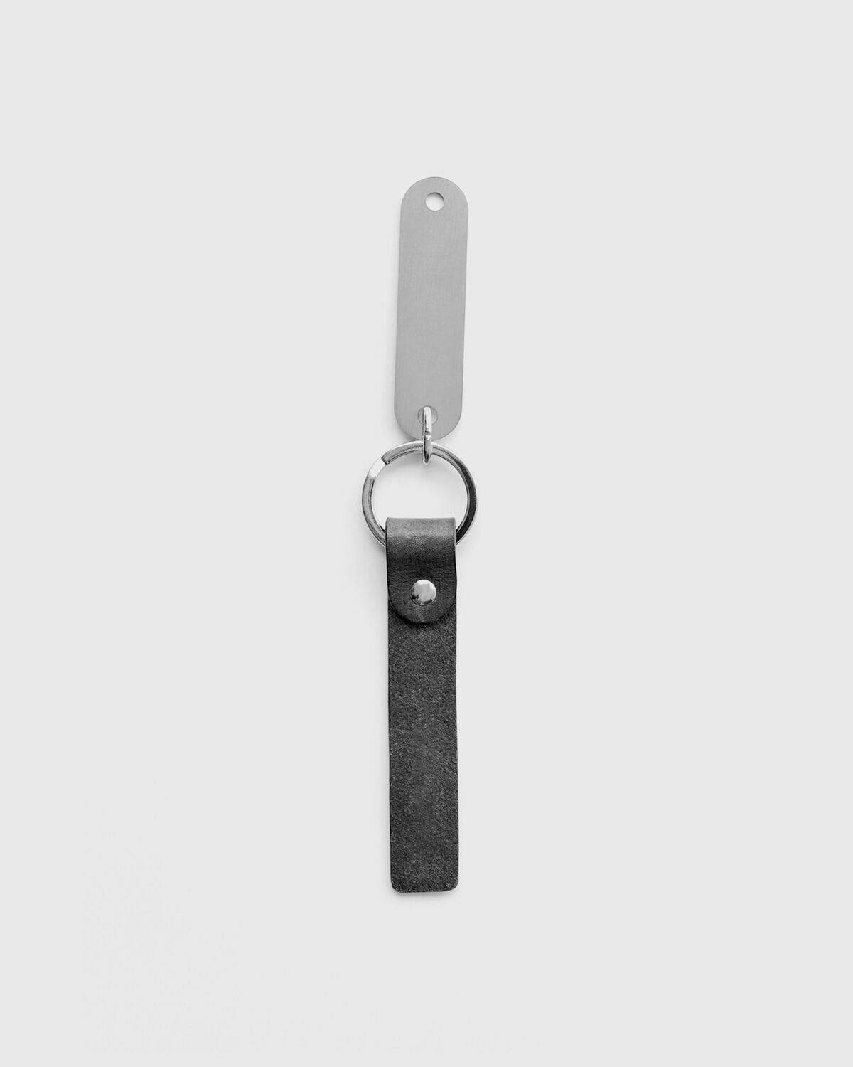 小物 [OUR LEGACY] Ladon Leather Keyring Our Legacy - Ladon Key Ring Black Leather