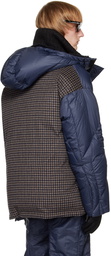 Giorgio Armani Blue Neve Down Jacket