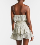 Marant Etoile Djimia halterneck cotton-blend top