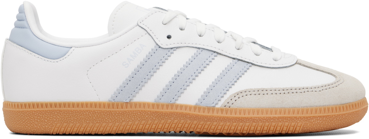 adidas Kids Big Kids Blue Samba OG Sneakers