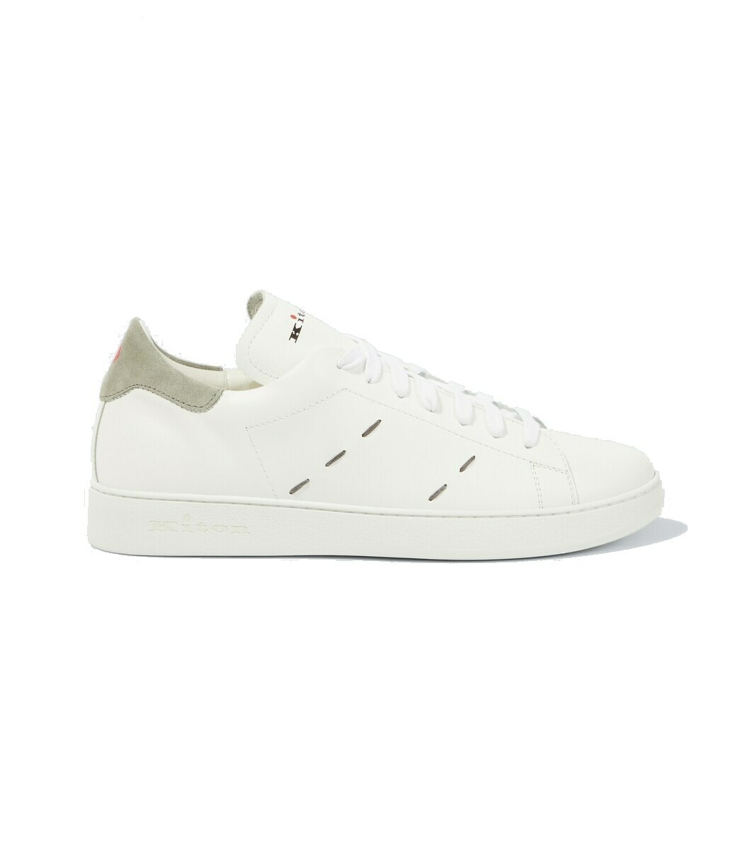 Kiton Leather sneakers Kiton