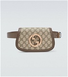 Gucci - Gucci Blondie leather-trimmed belt bag