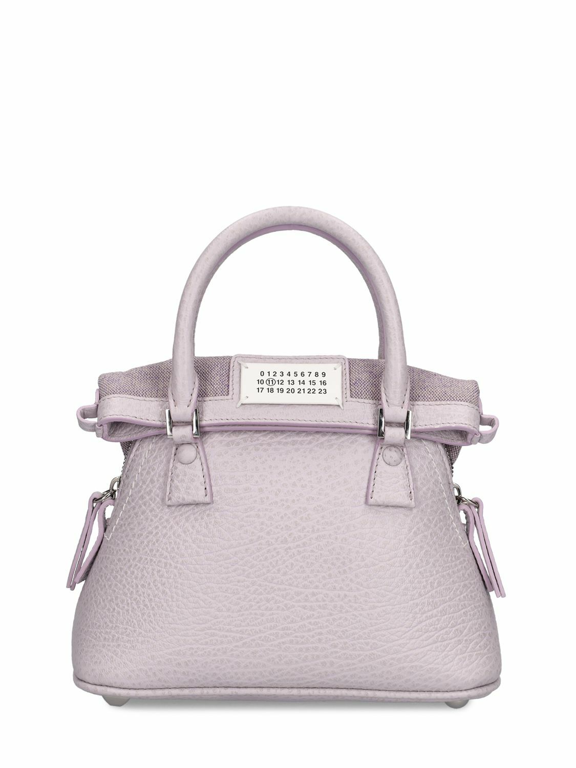 MAISON MARGIELA - 5ac Micro Grained Leather Top Handle Bag Maison Margiela