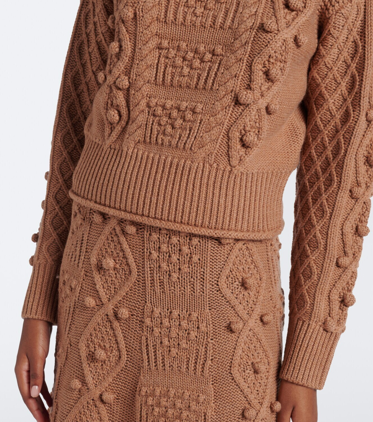 Emilia Wickstead Milo cable-knit wool sweater