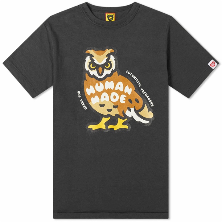 Photo: Human Made Men's Owl T-Shirt in Black