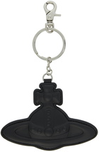 Vivienne Westwood Black Chelsea Mirror Keychain