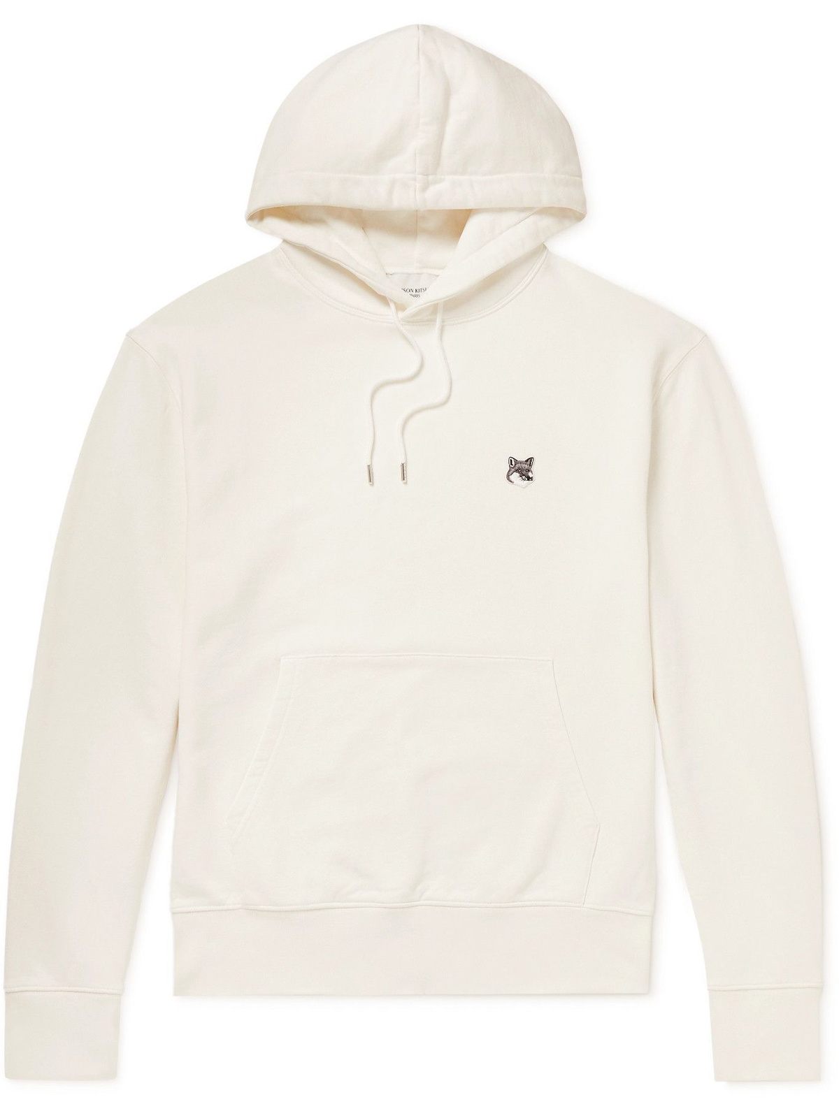 Slim-Fit Cotton-Jersey Hoodie