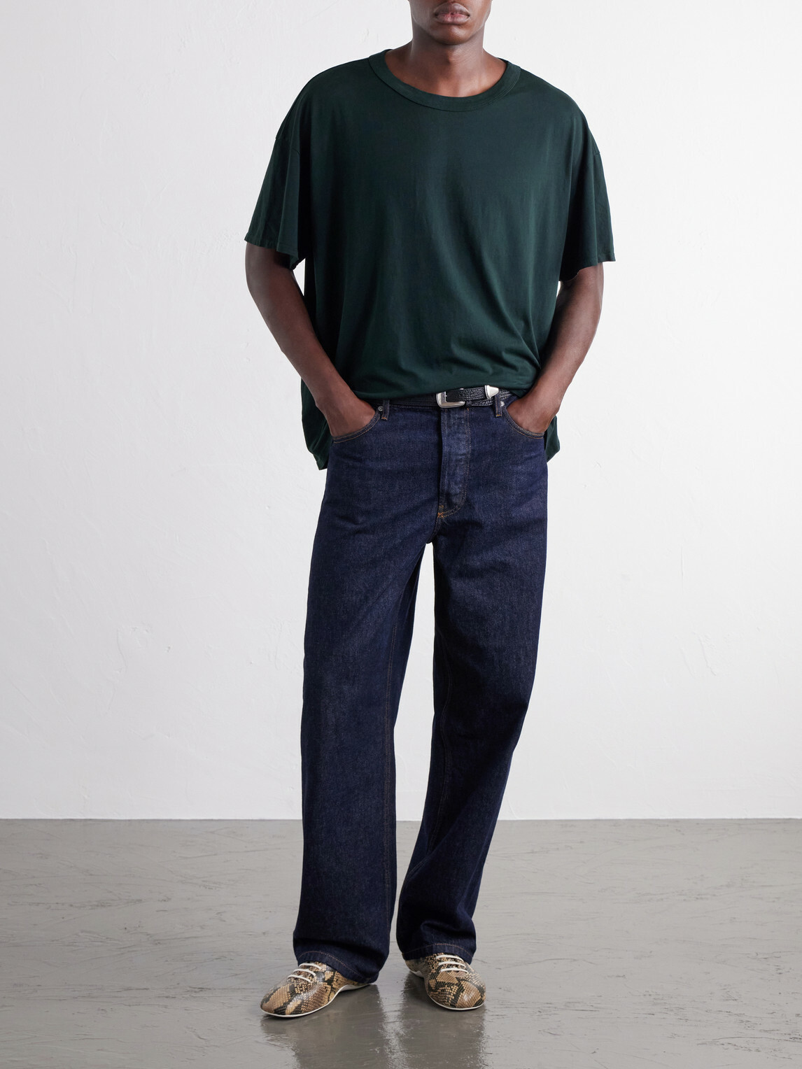 Les Tien - Cotton-Jersey T-Shirt - Green